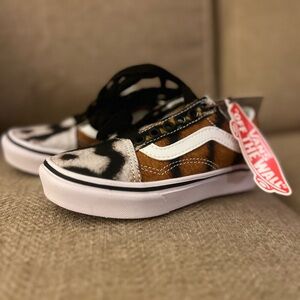 Vans Kids' Black and Brown Sneakers